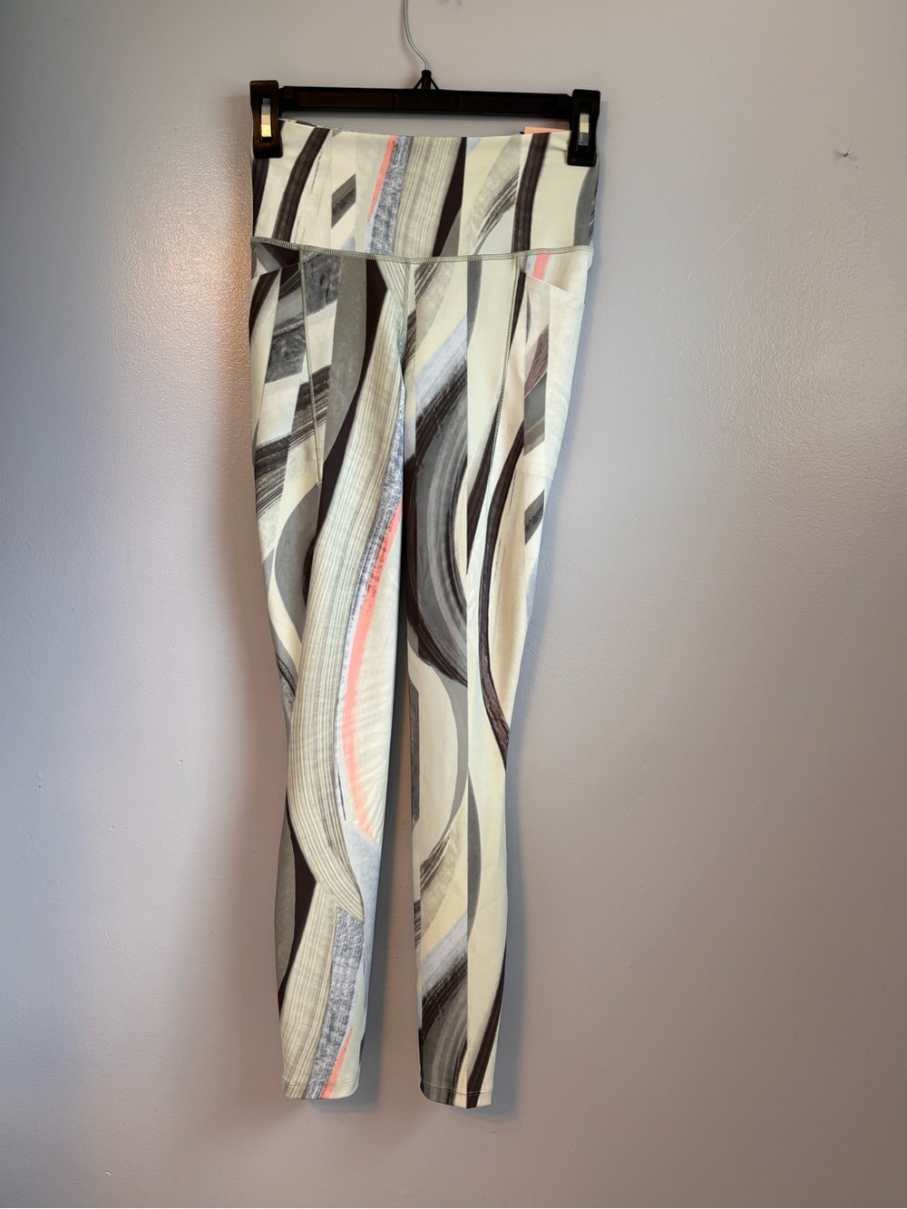 CALIA PowerMove 7/8 High Rise Leggings NWT Succulent Green Abstract Print XS NWT